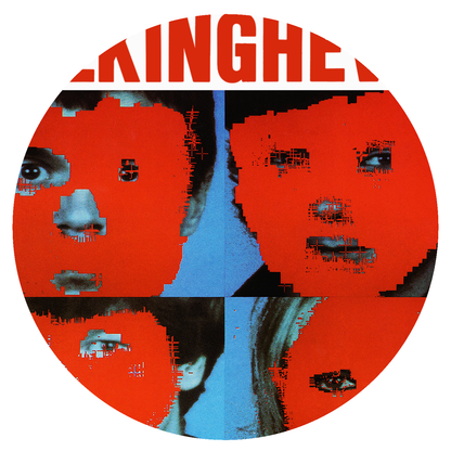 TALKING HEADS - Remain In Light - 1980 - Red Text