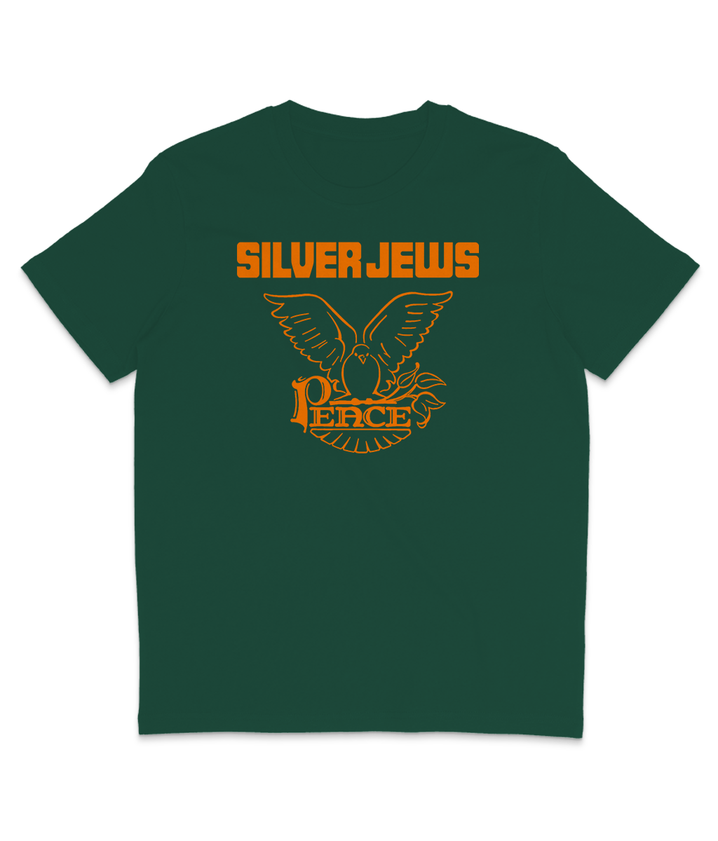 Silver Jews - PEACE - Orange Text
