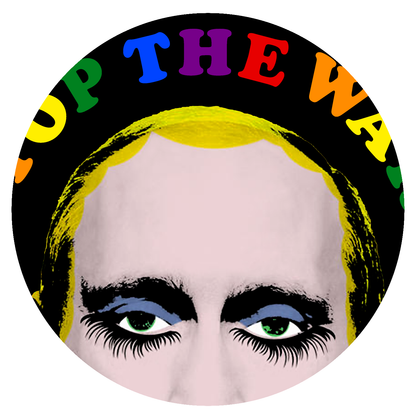 Putin - STOP THE WAR - Black
