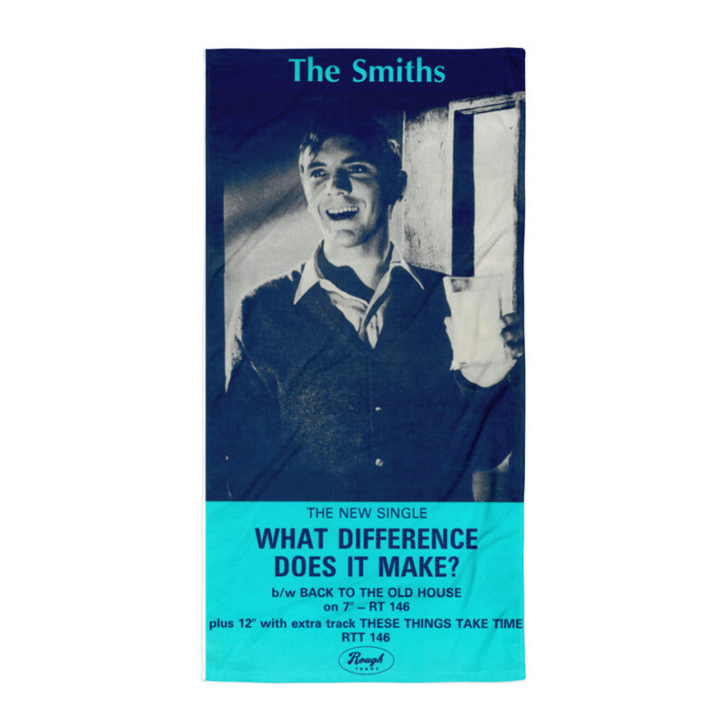 The Smiths - WHAT DIFFERENCE DOES IT MAKE? - 1984 - Beach Towel