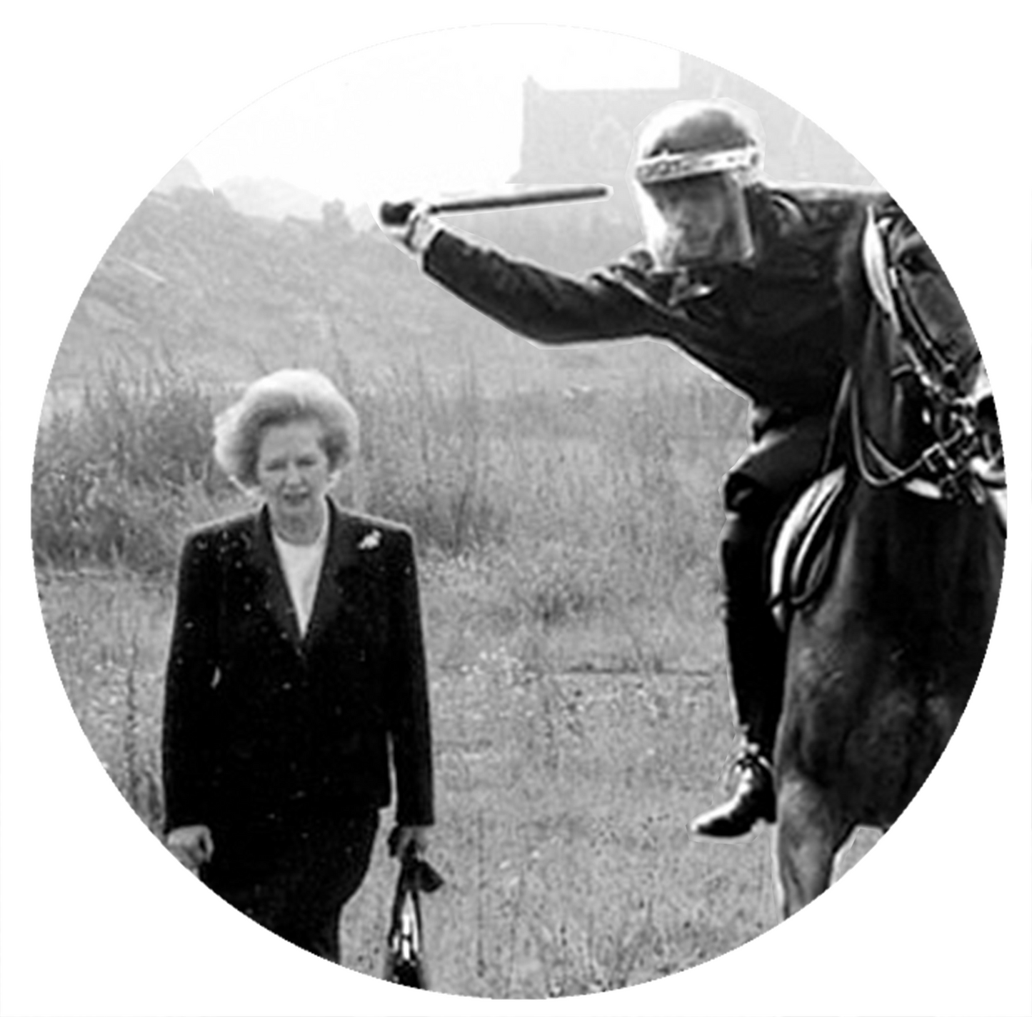 Margaret Thatcher - Police Baton