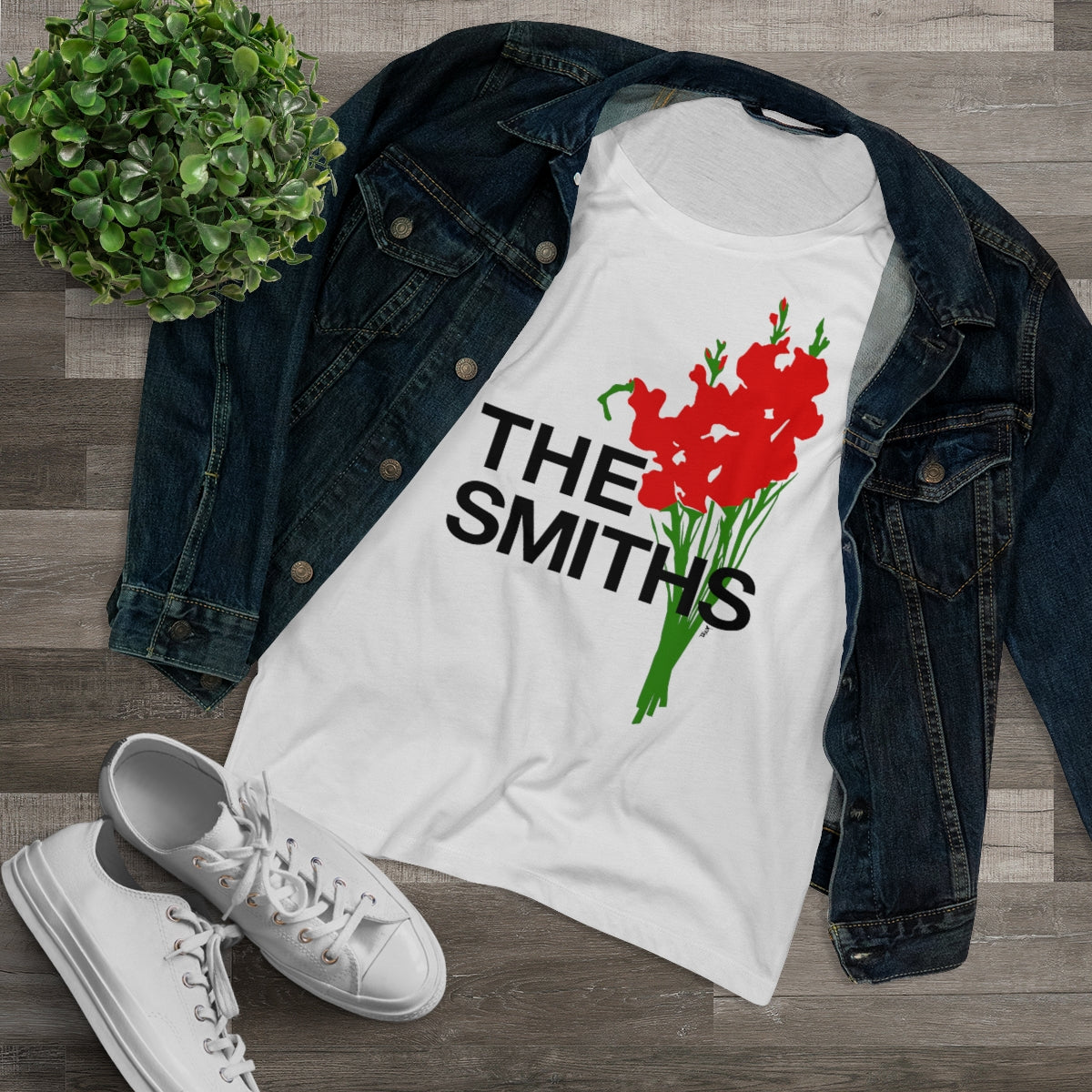 THE SMITHS - 1984 UK Tour T Shirt - Women's T Shirt